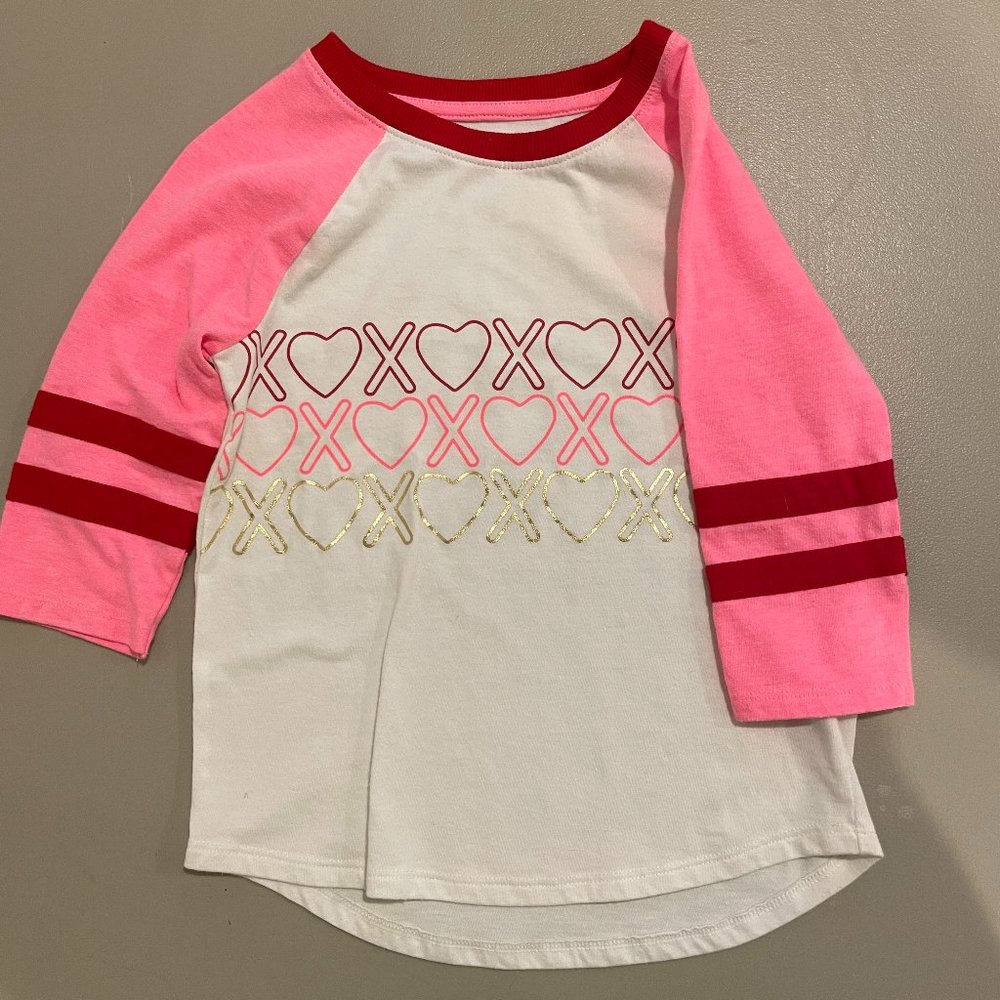 Girl's Heart Valentine's Day Shirt